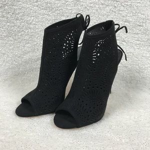 ASOS New Look Lazer Cut Tie Back Heels Size 5 New